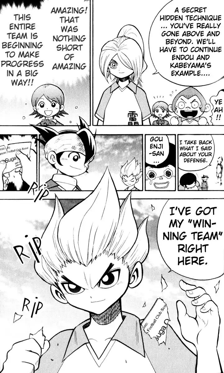 Inazuma Eleven Chapter 3 34